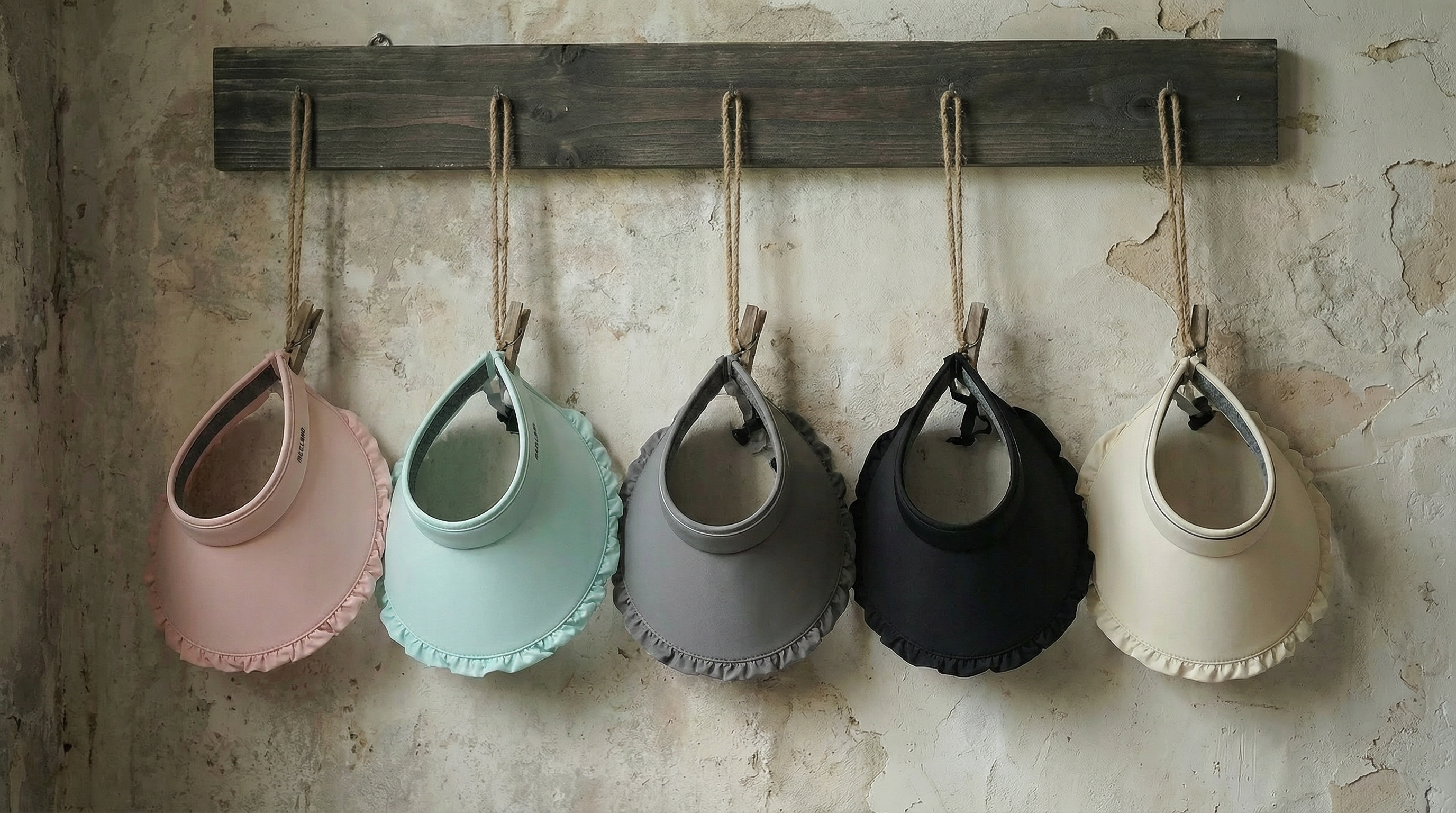 The Ruffled Reverie Sun Visor