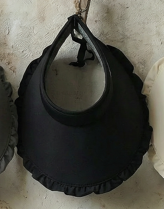 The Ruffled Reverie Sun Visor