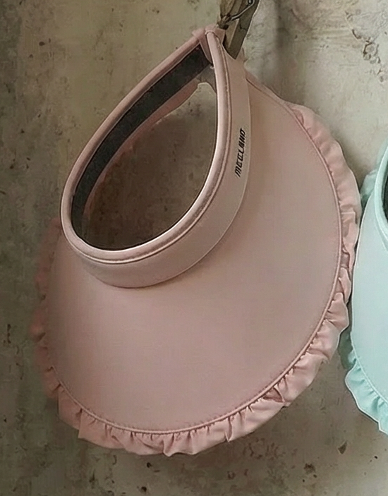 The Ruffled Reverie Sun Visor