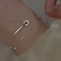 The Circle and Bar Bracelet