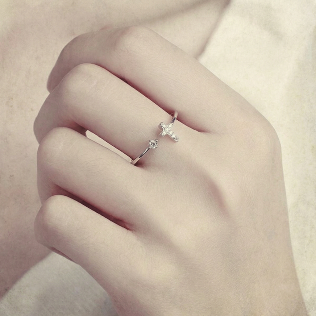 The Cross and Stone Ring