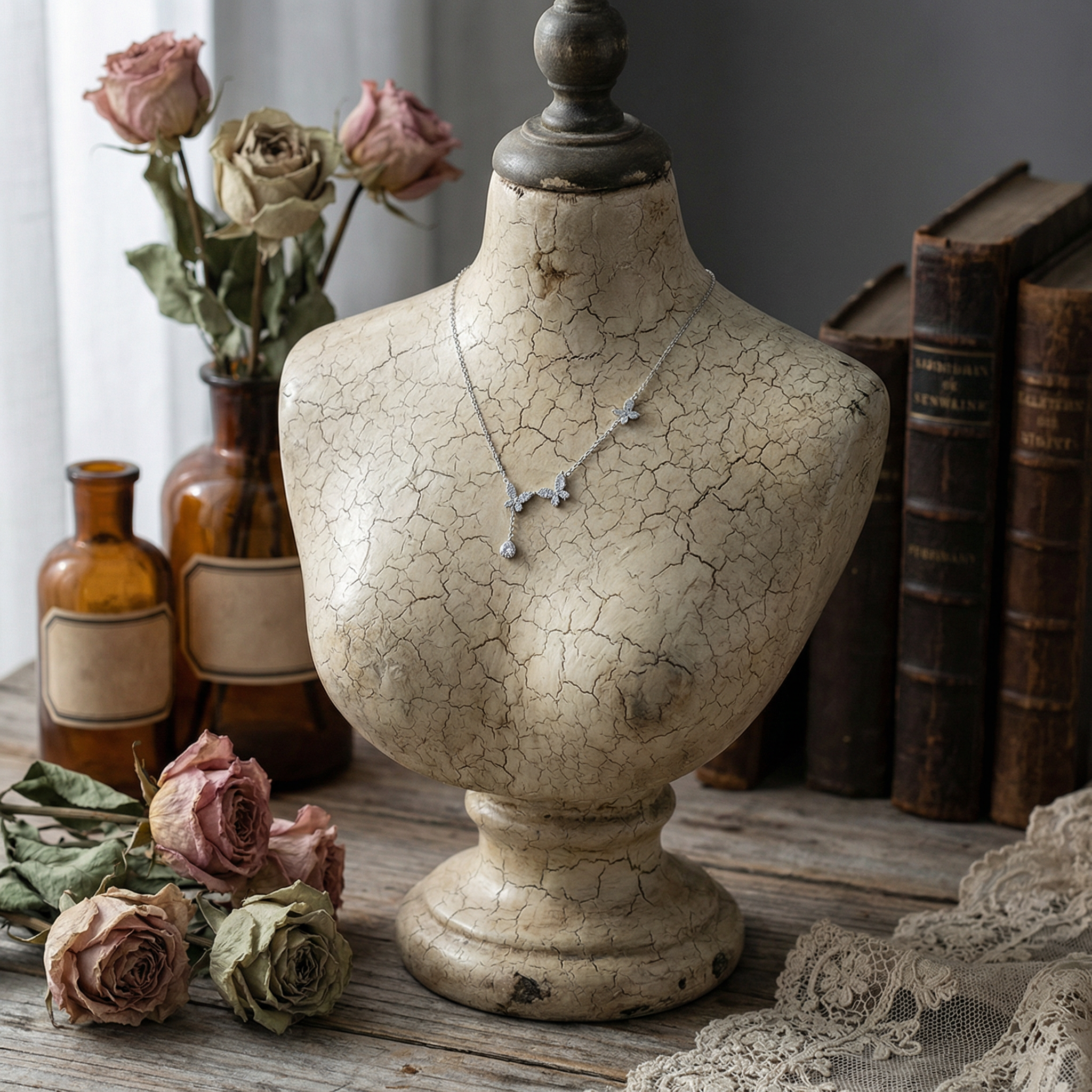 The Flutter and Fall Necklace