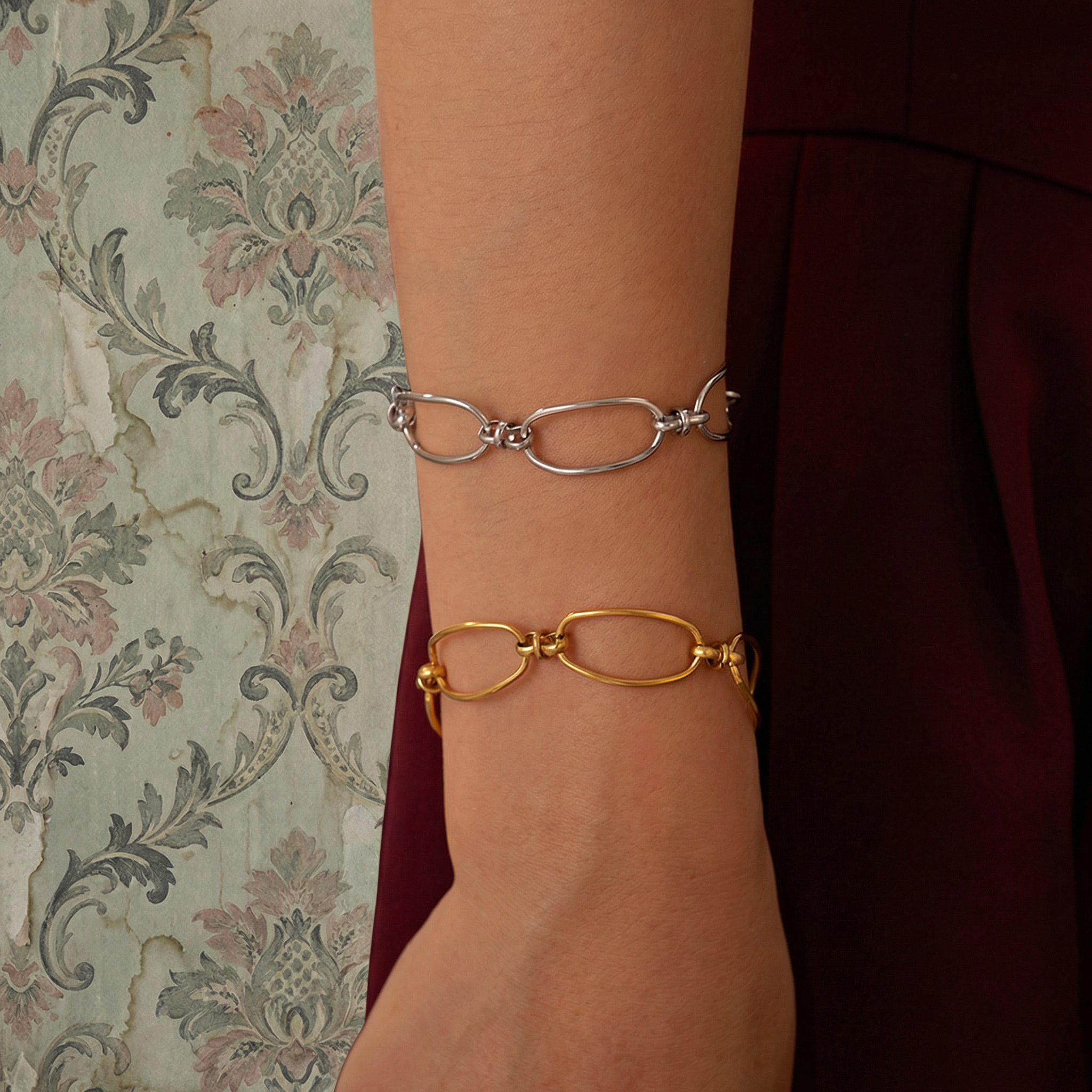 The Gilded Links Bracelet