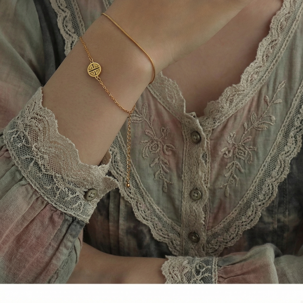 The Longevity Medallion Bracelet