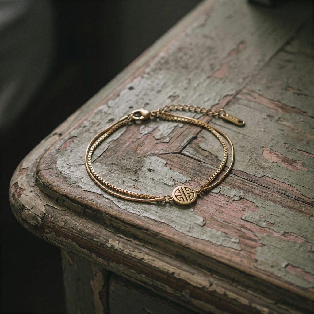 The Longevity Medallion Bracelet