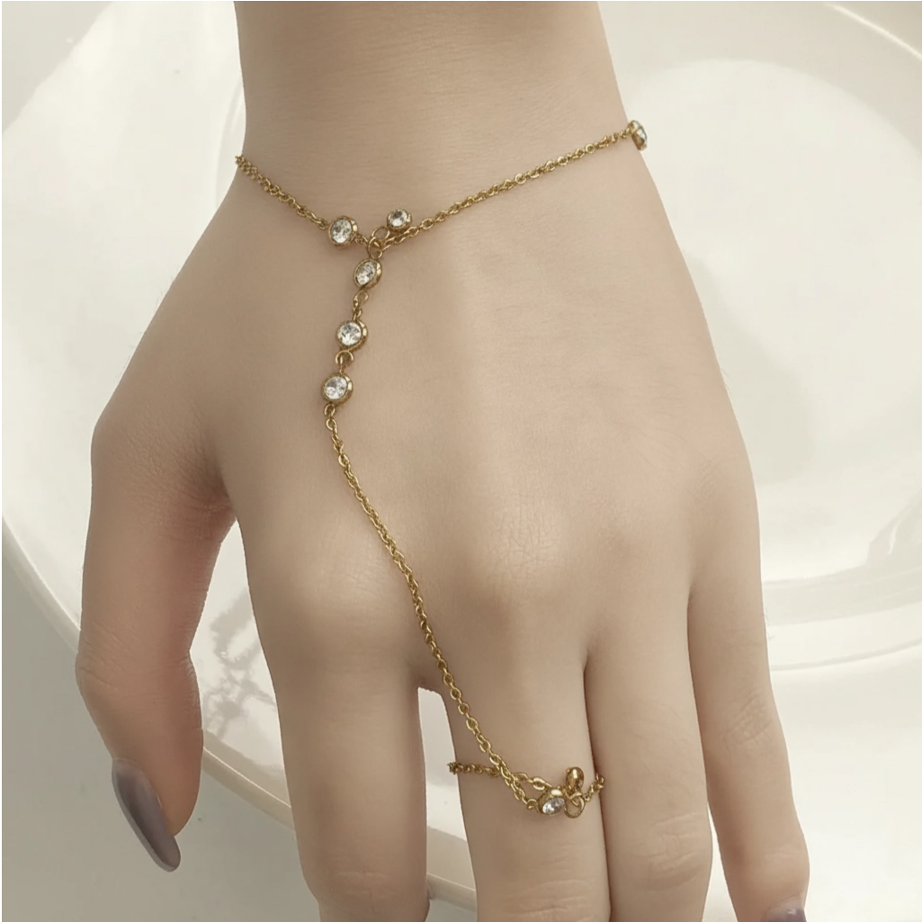 The Luminous Thread Hand Chain