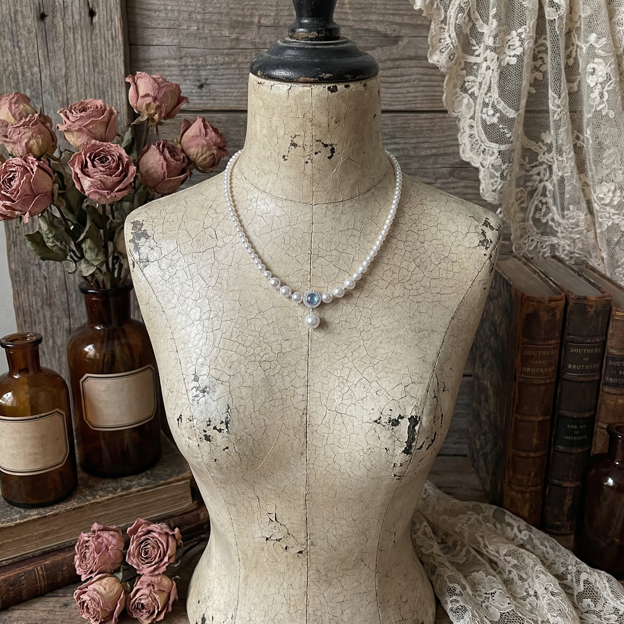 The Moonlit Halo Necklace