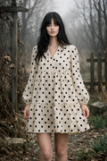 The Orchard Letter Polka Dot Frock
