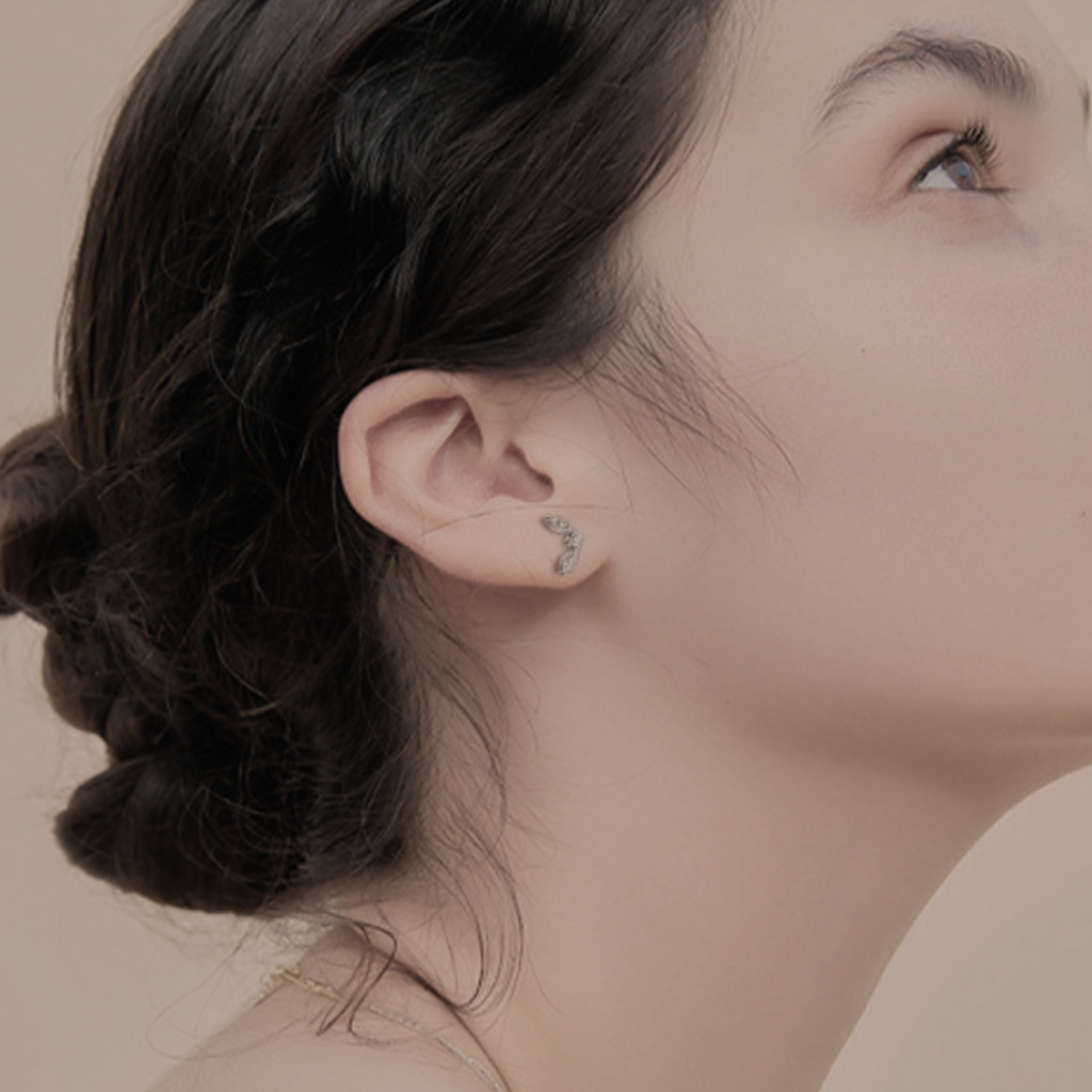 The Petal Cluster Stud Earrings