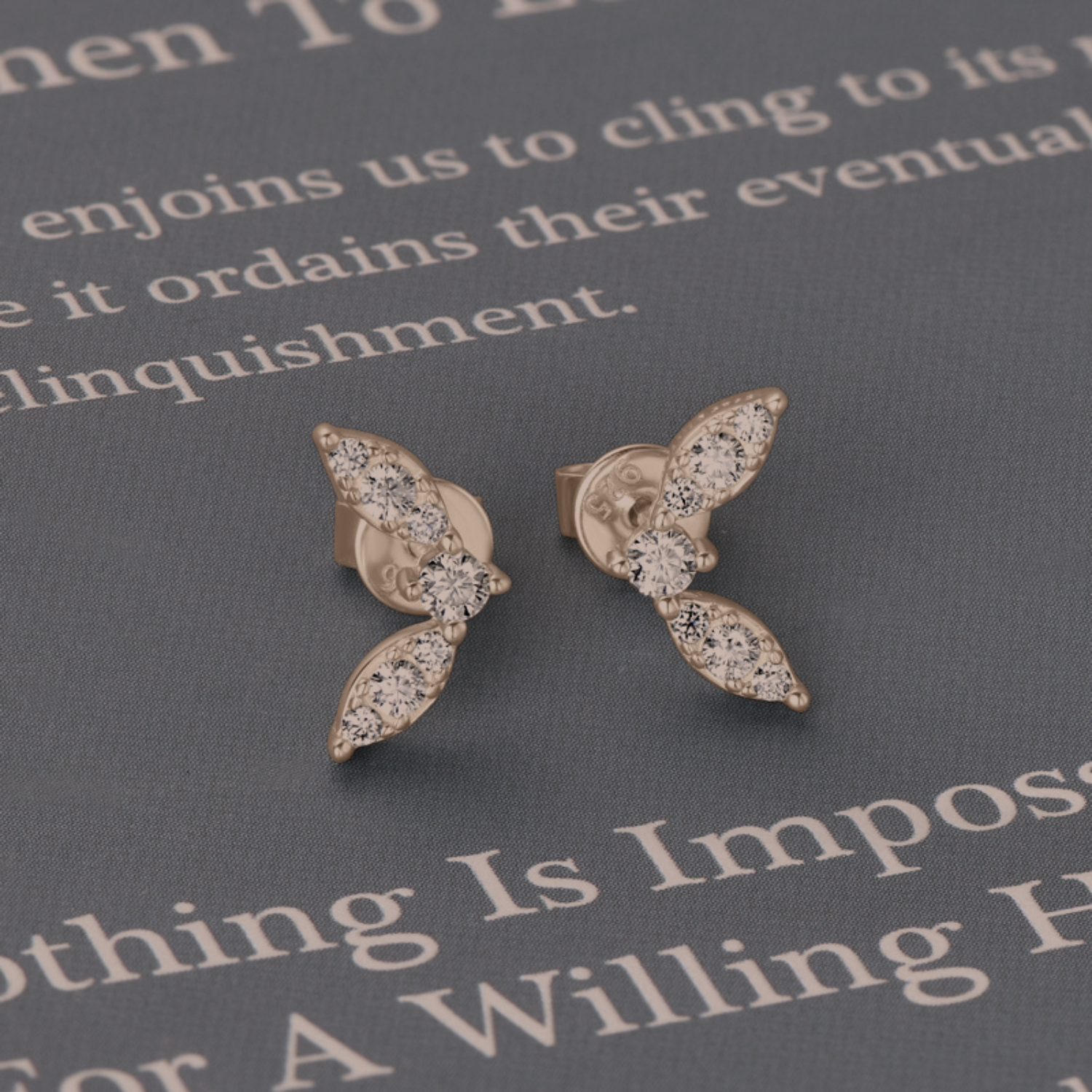 The Petal Cluster Stud Earrings