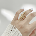 The Quiet Line Asymmetrical Ring