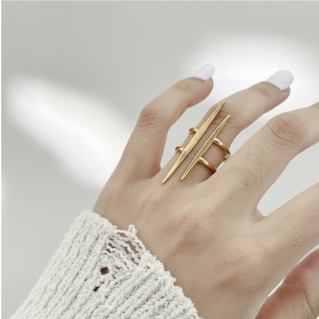 The Quiet Line Asymmetrical Ring