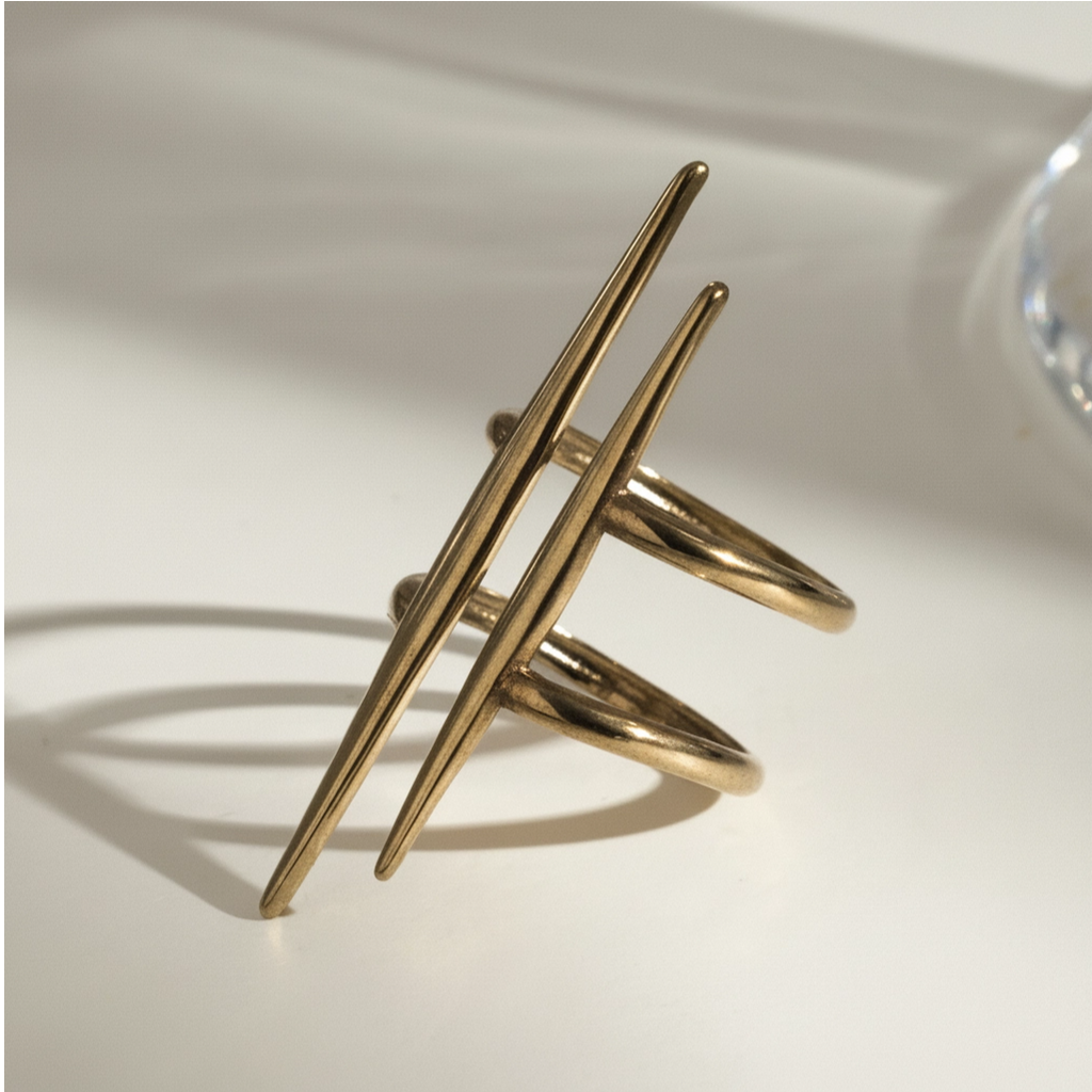 The Quiet Line Asymmetrical Ring