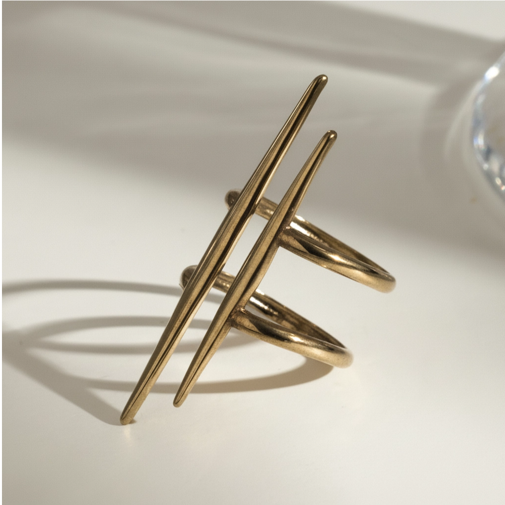 The Quiet Line Asymmetrical Ring