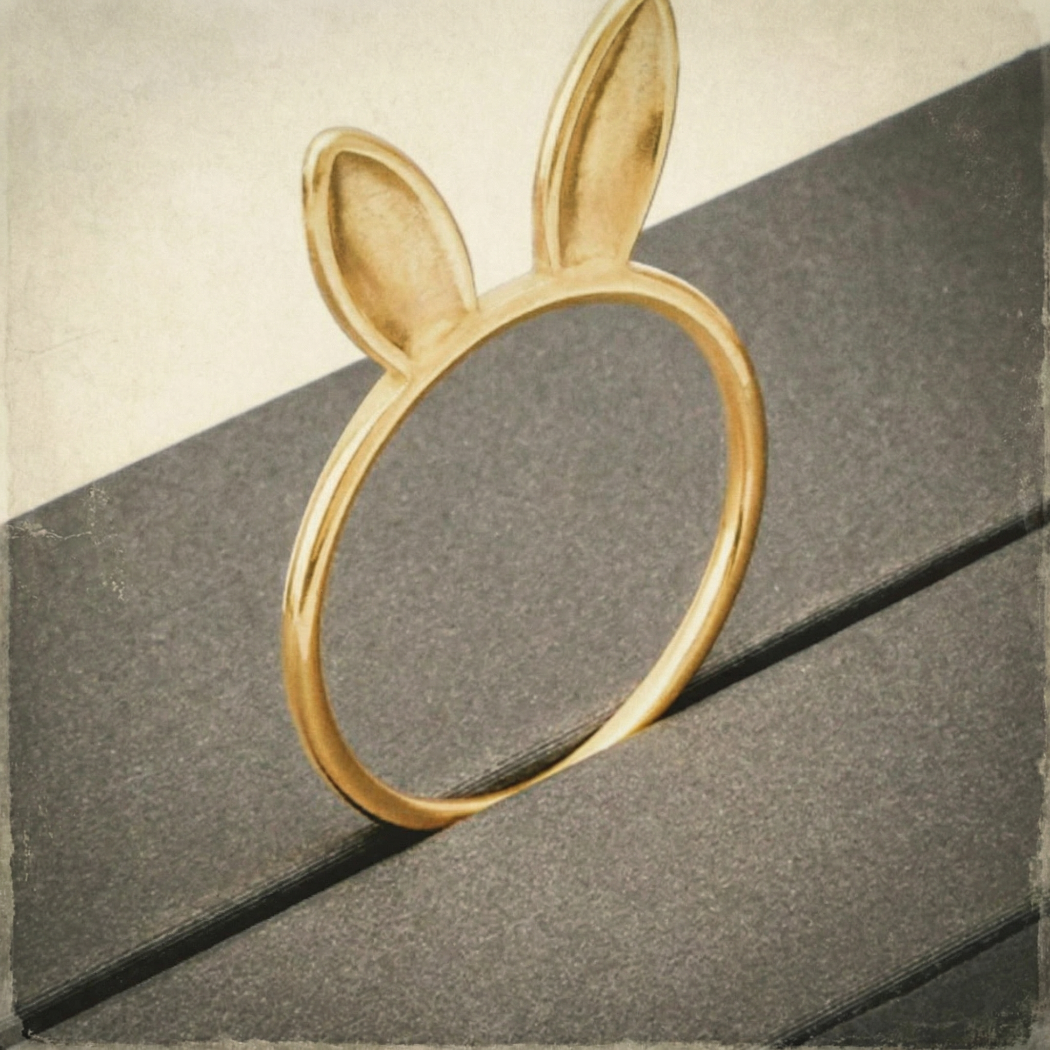 The Quiet Meadow Bunny Ear Ring