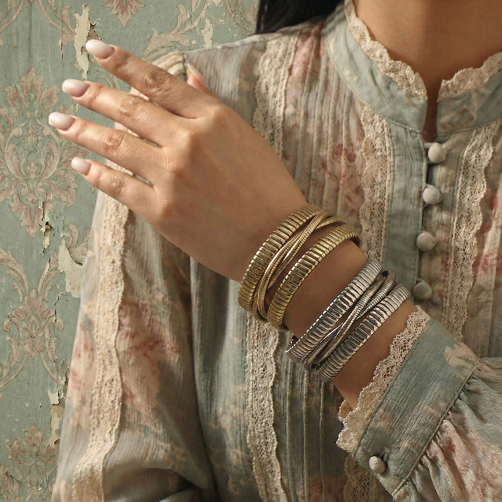 The Serpentine Coil Bracelet