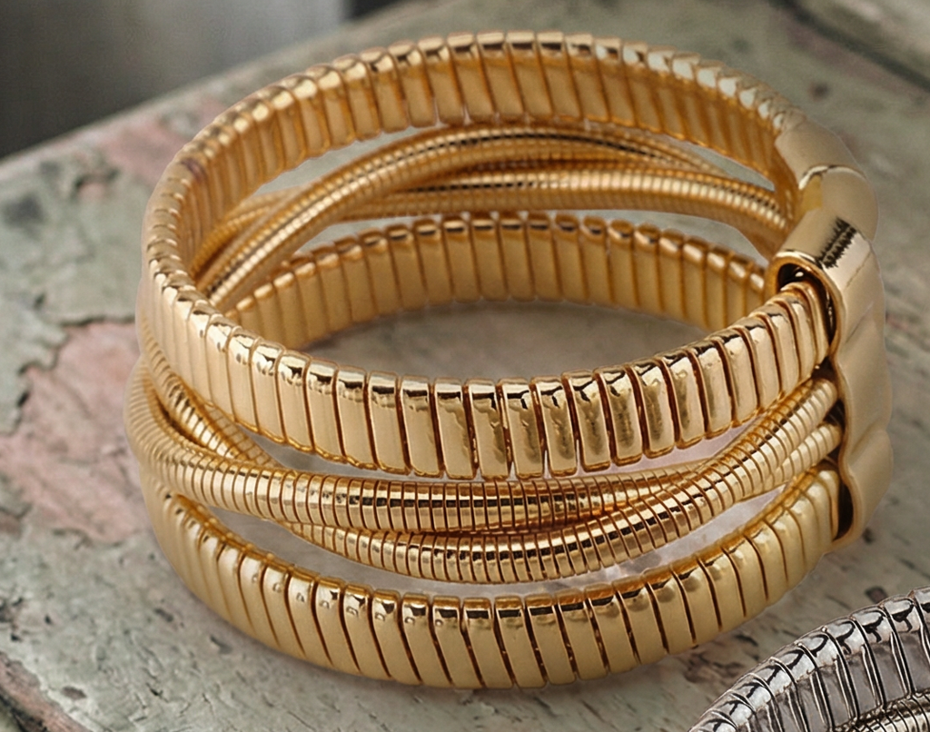 The Serpentine Coil Bracelet