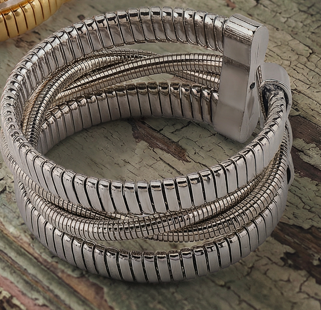 The Serpentine Coil Bracelet