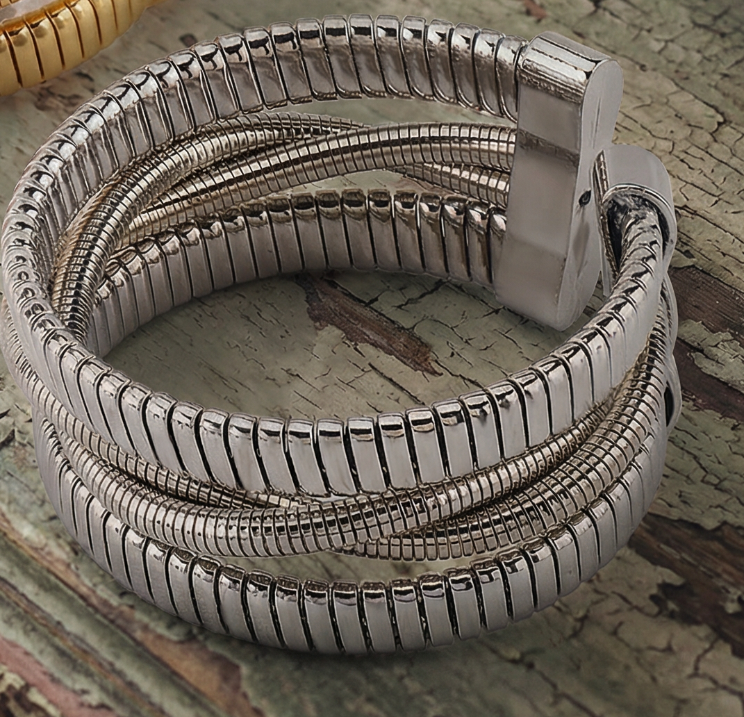 The Serpentine Coil Bracelet
