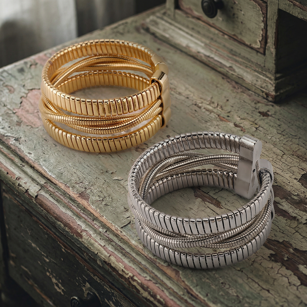 The Serpentine Coil Bracelet