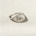 The Still Garden Oval Ring