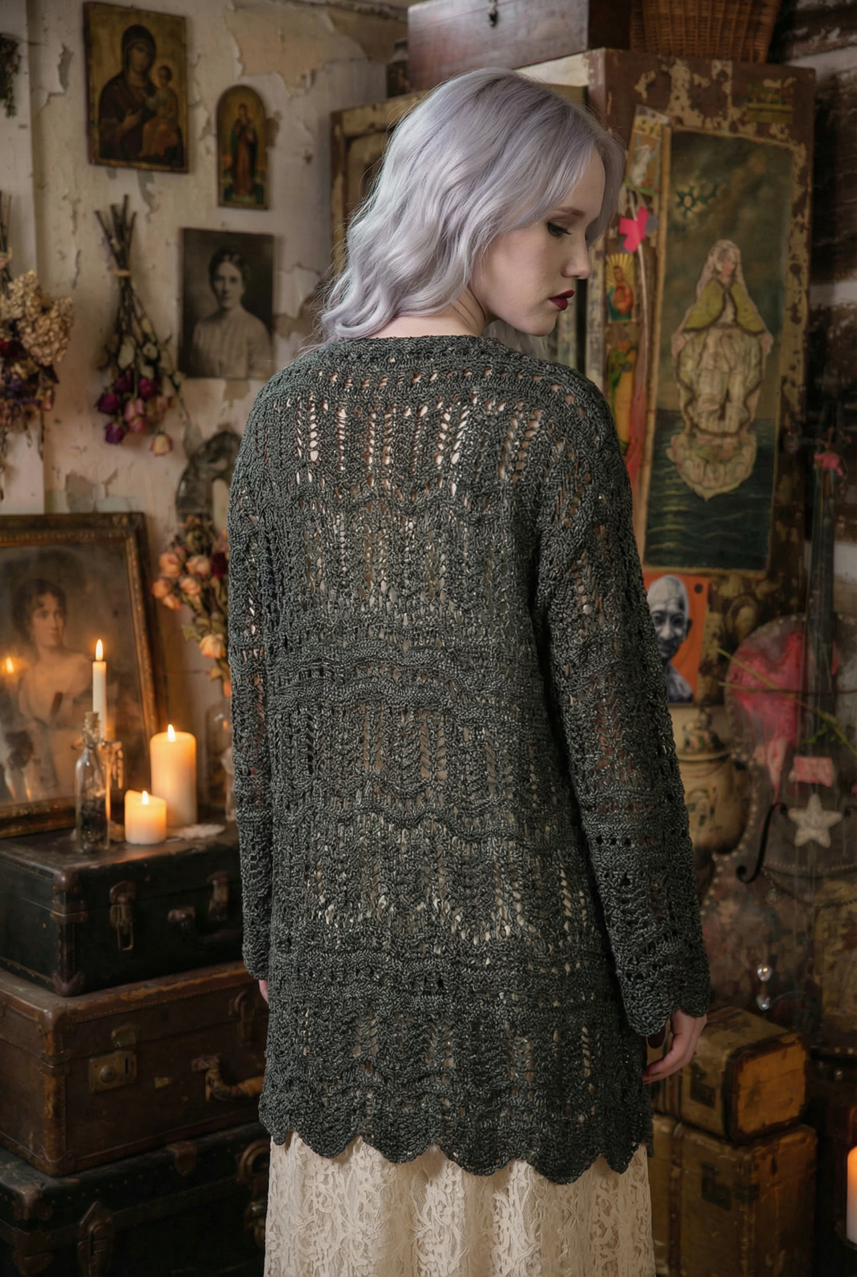 The Ashwood Openwork Cardigan