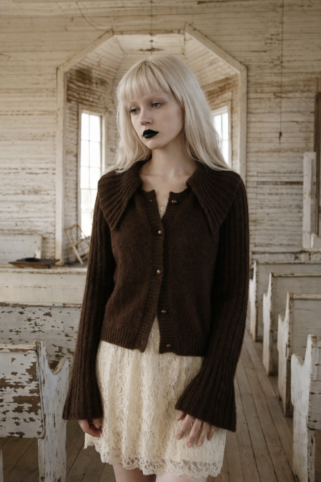 The Belfry Collar Cardigan
