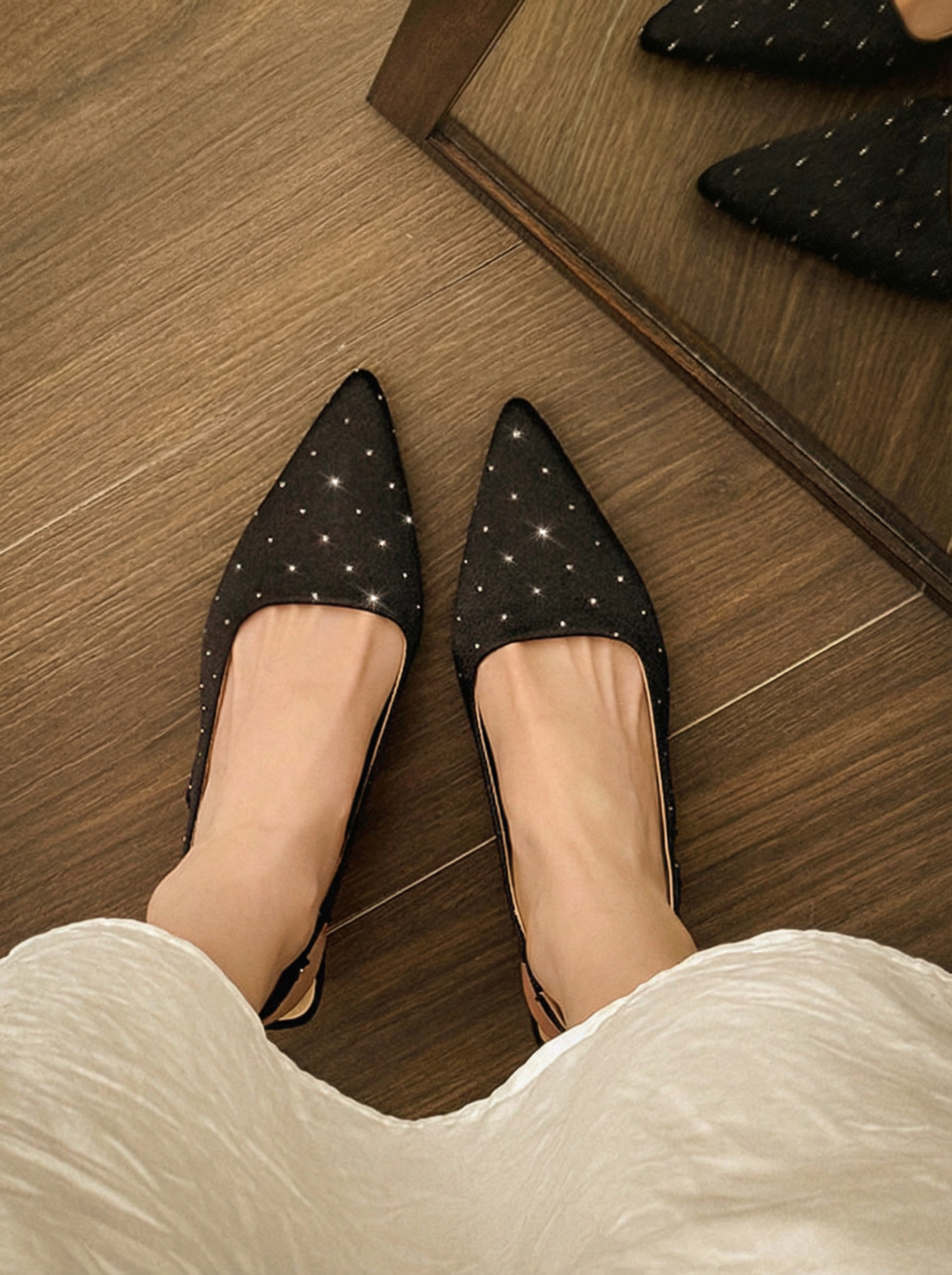 The Celestine Sparkle Slingback