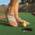 The Dandelion Hour Beaded Sandal