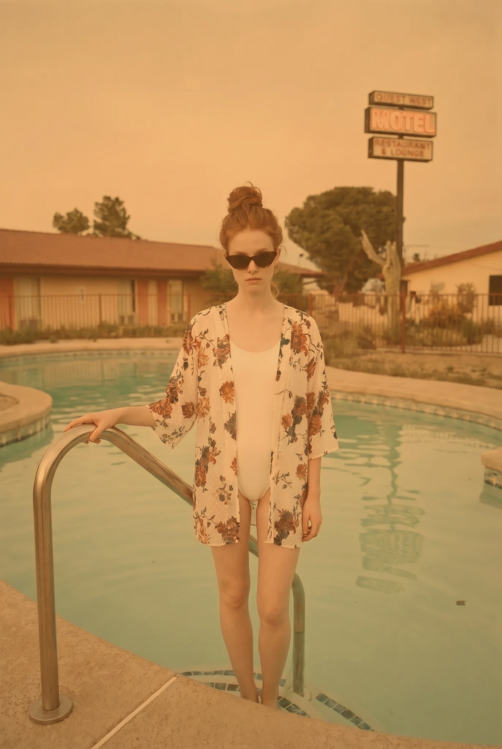 The Desert Bloom Drift Kimono