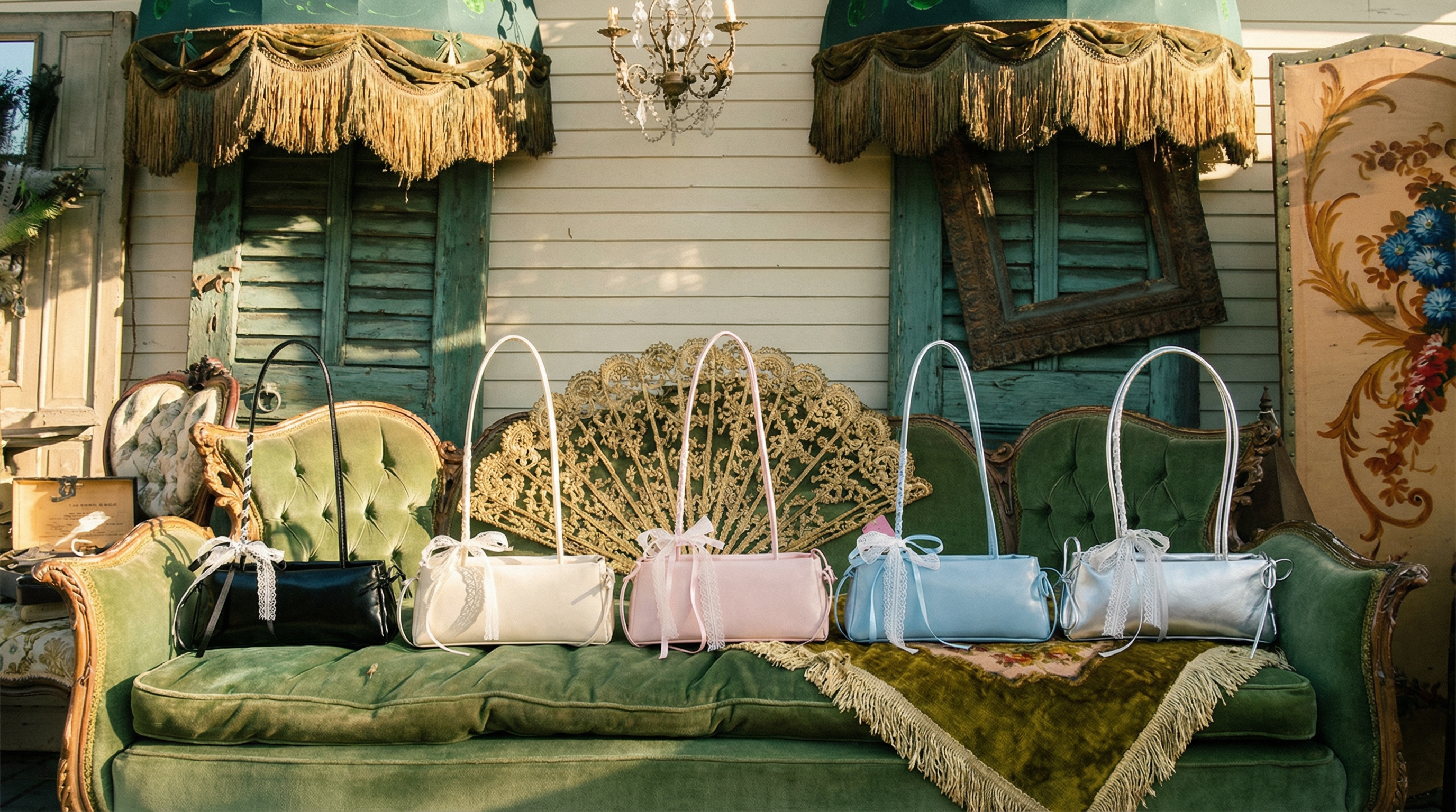 The Gilded Vanity Bag