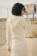 The Hollow Lace Hood Cardigan