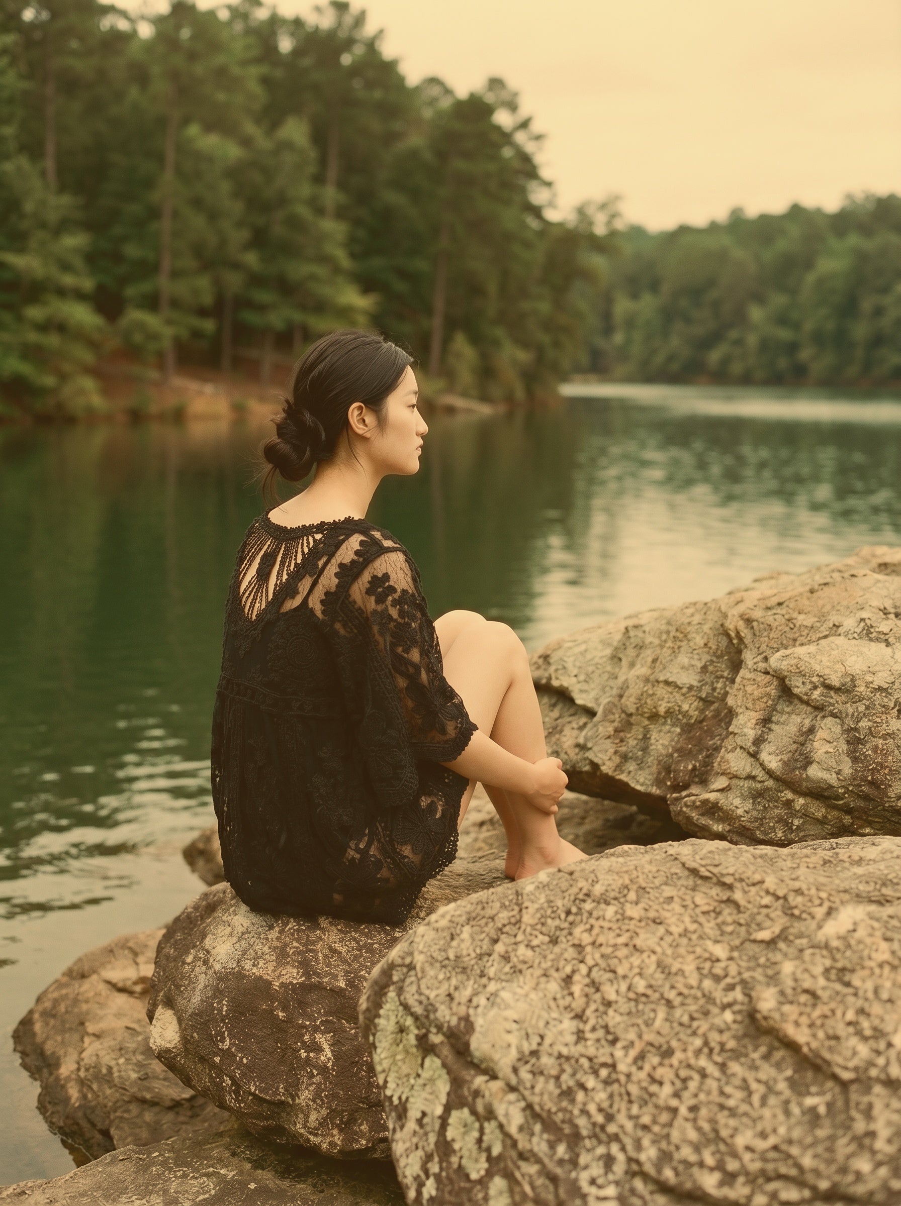 The Lakeshore Veil Tunic