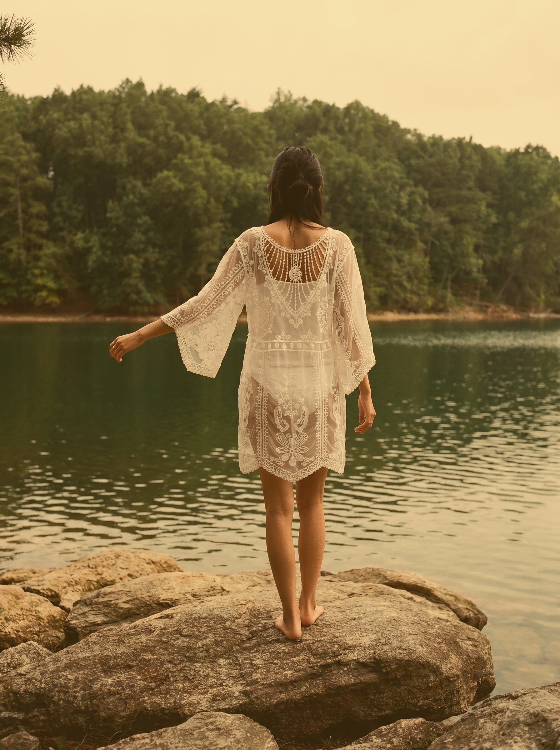 The Lakeshore Veil Tunic