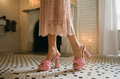 The Palais Bow Platform Heel