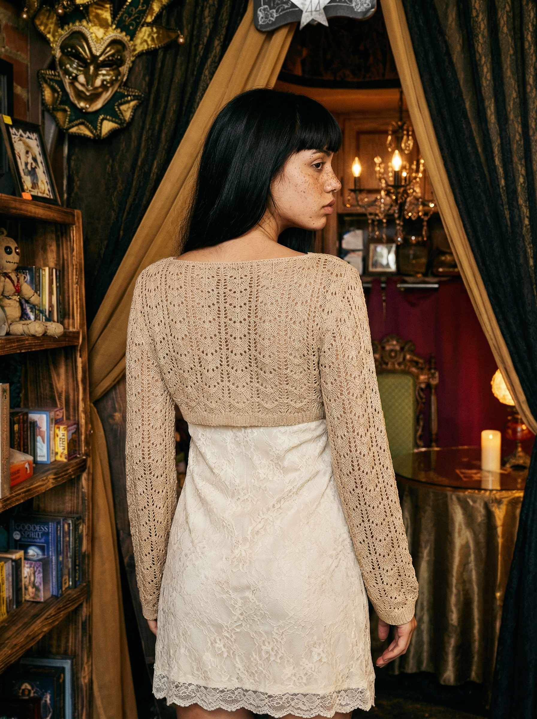 The Parlor Crochet Shrug