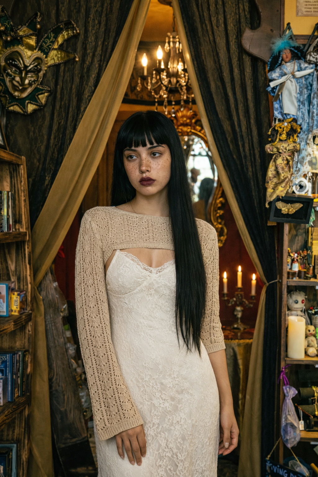 The Parlor Crochet Shrug