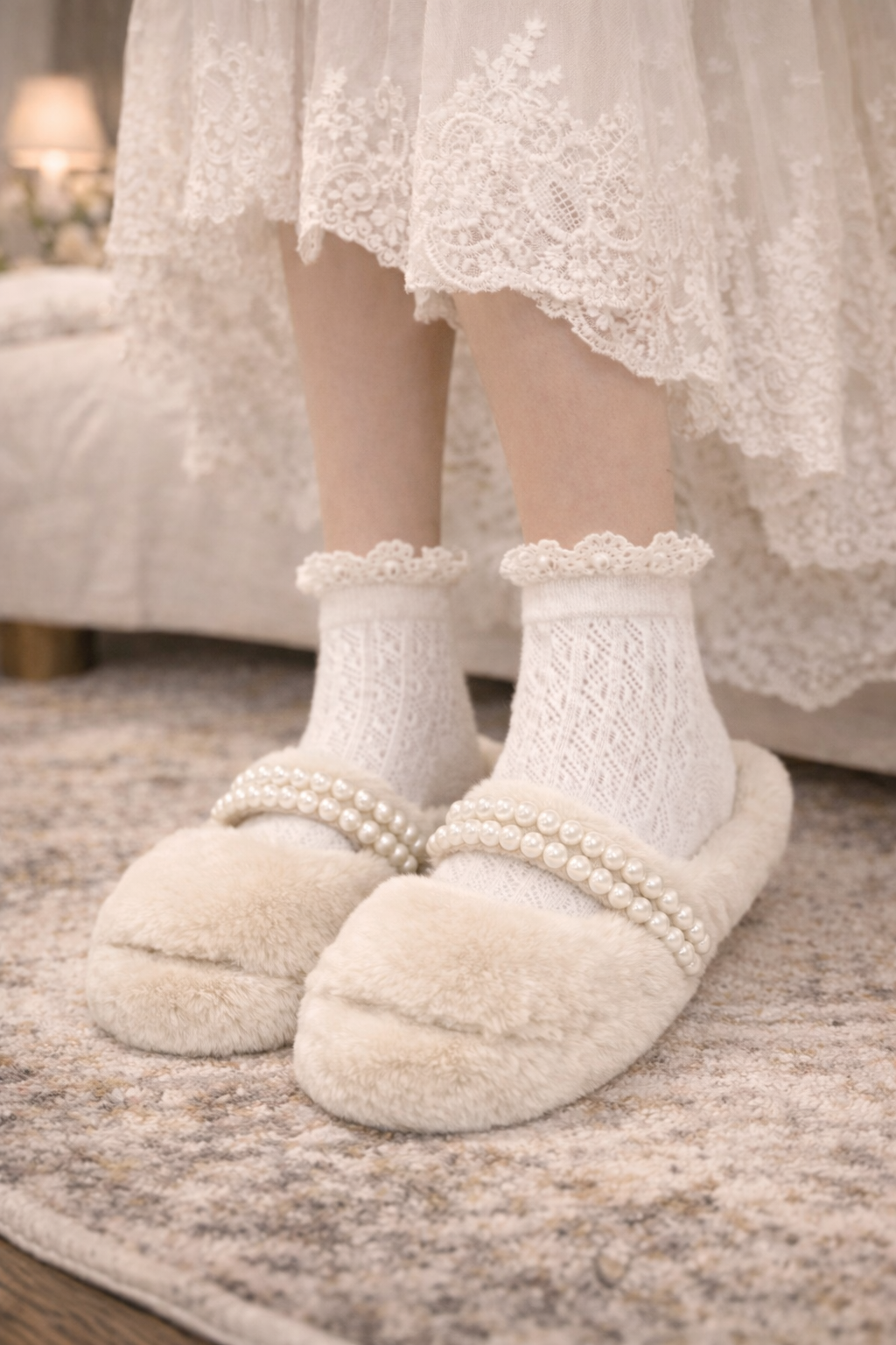 The Pearlbound House Slippers