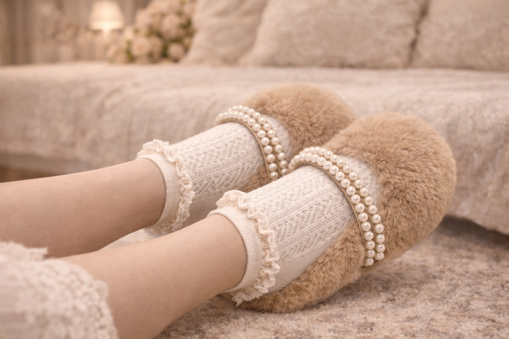 The Pearlbound House Slippers