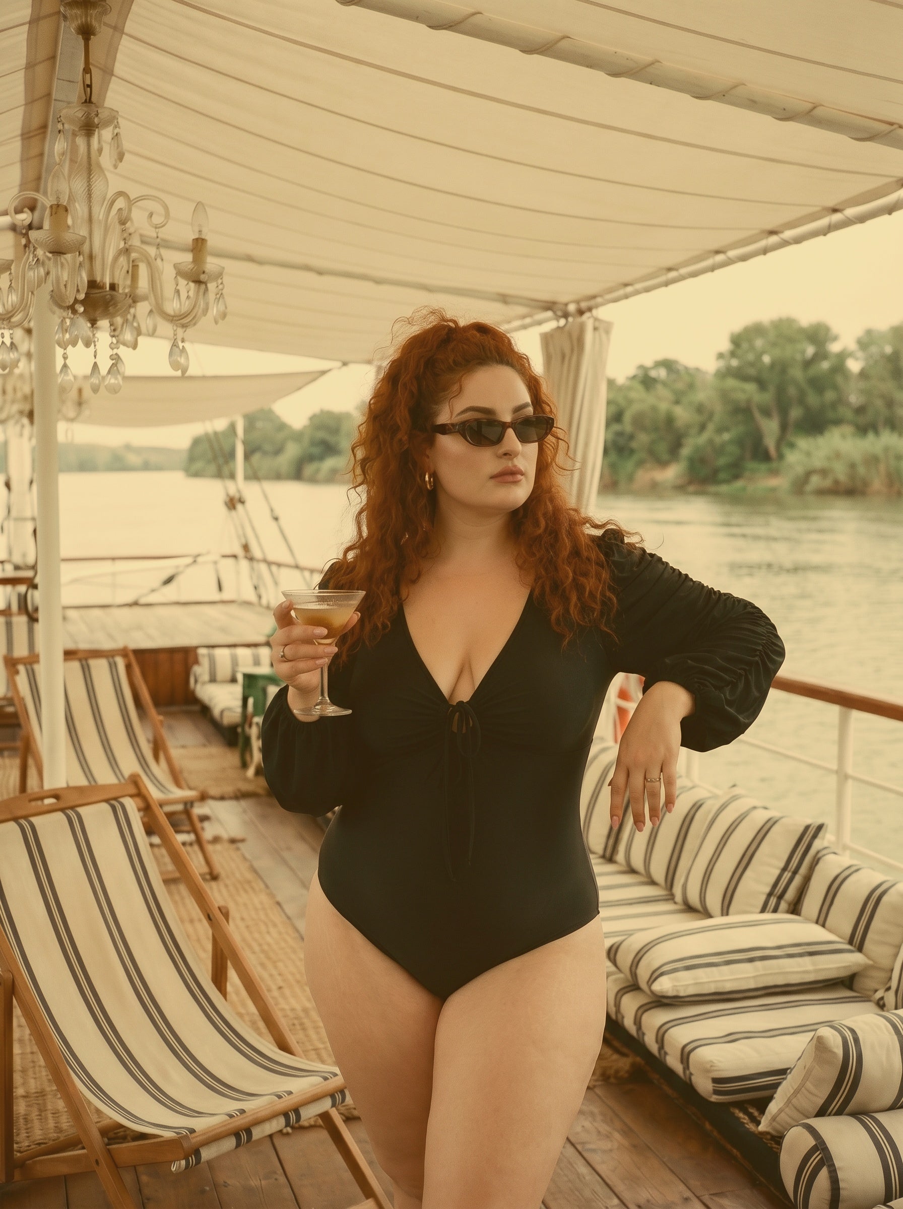 The Riverlight Drawstring Swimsuit