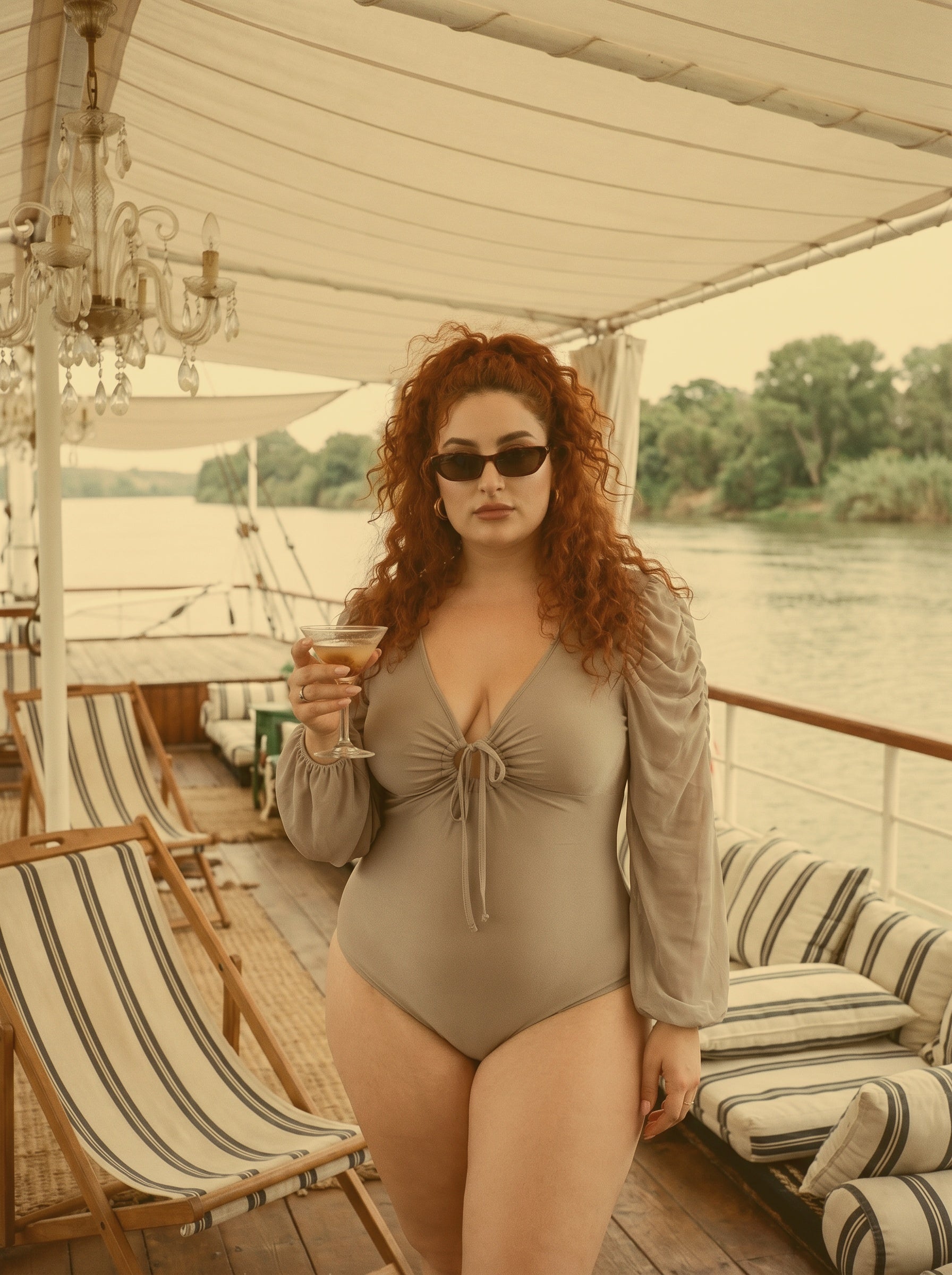 The Riverlight Drawstring Swimsuit