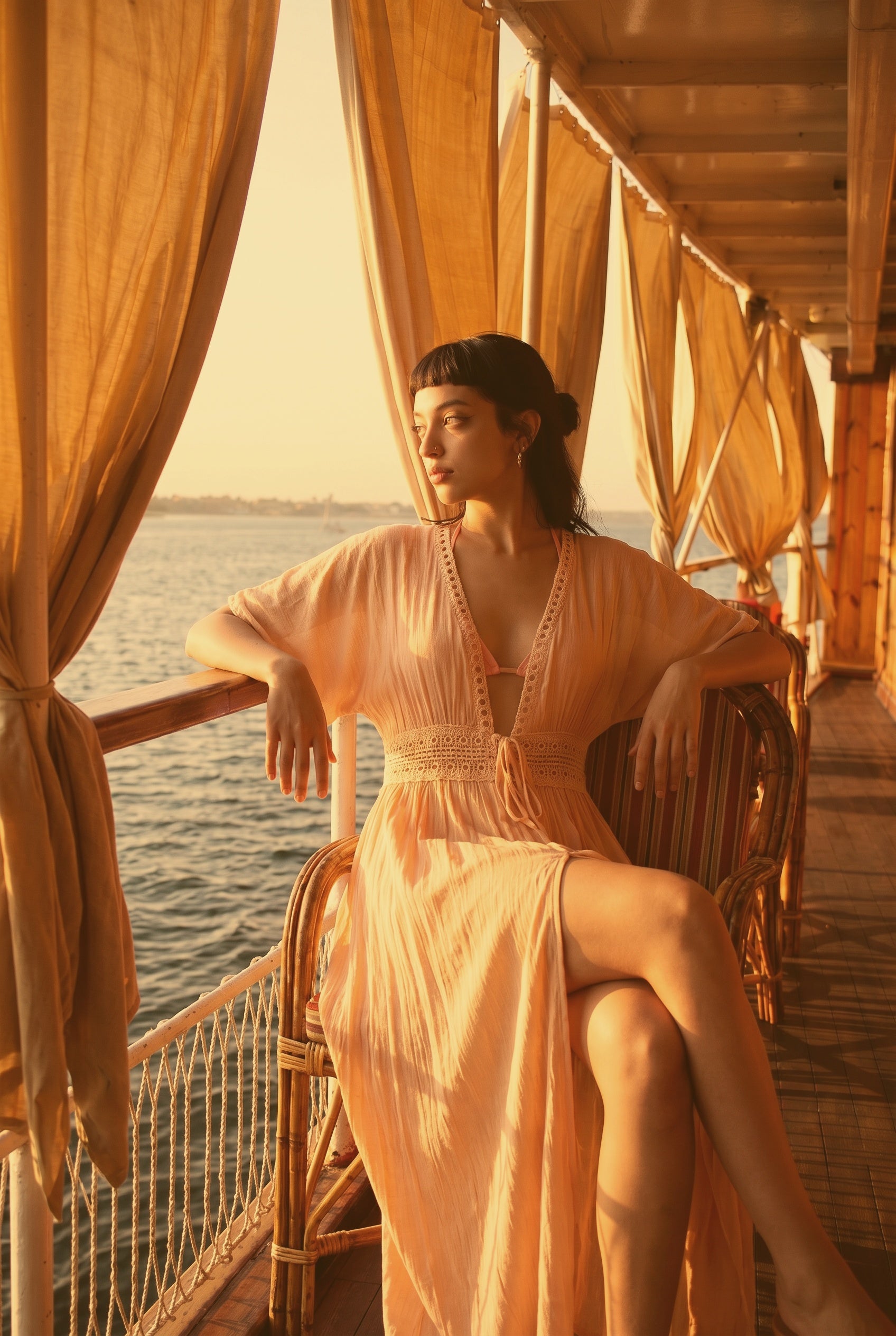 The Saltline Sheer Cover Dress