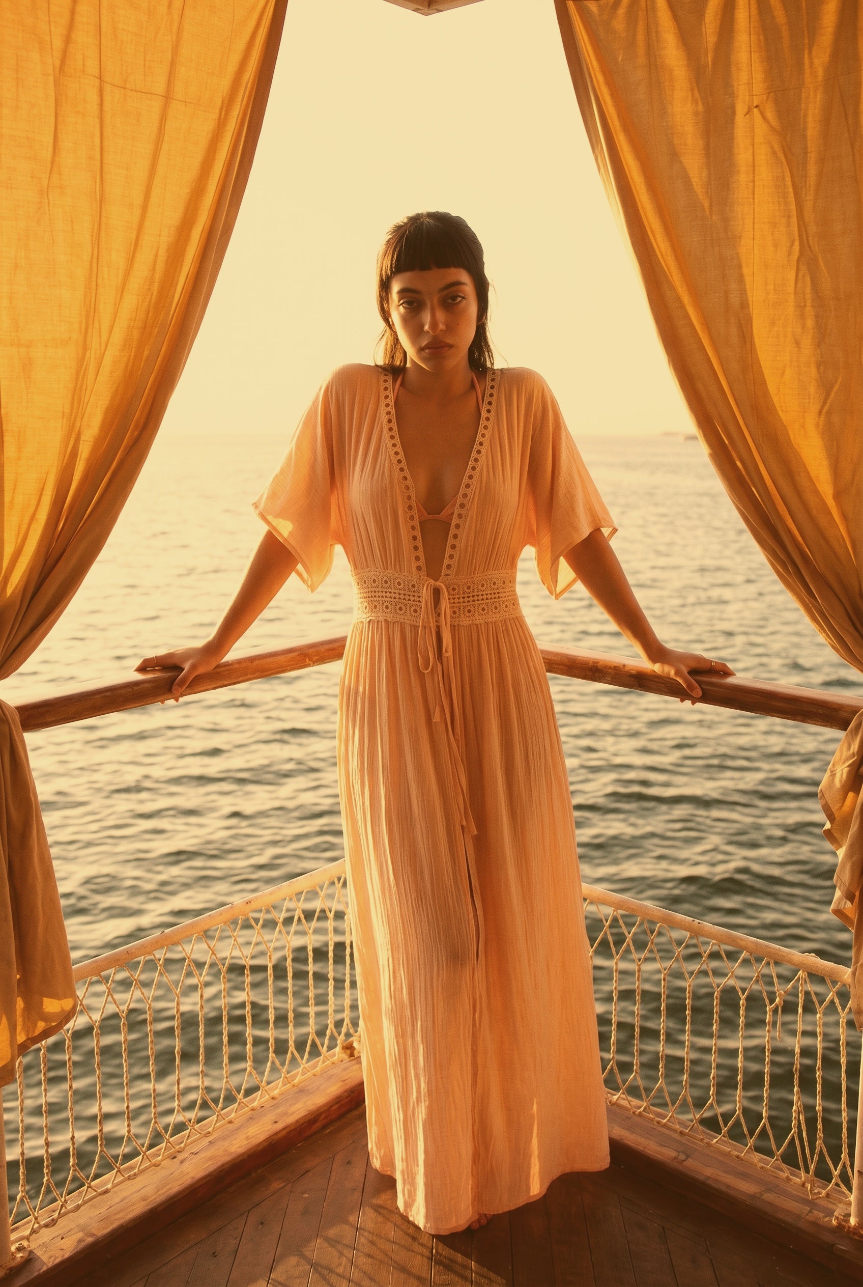 The Saltline Sheer Cover Dress