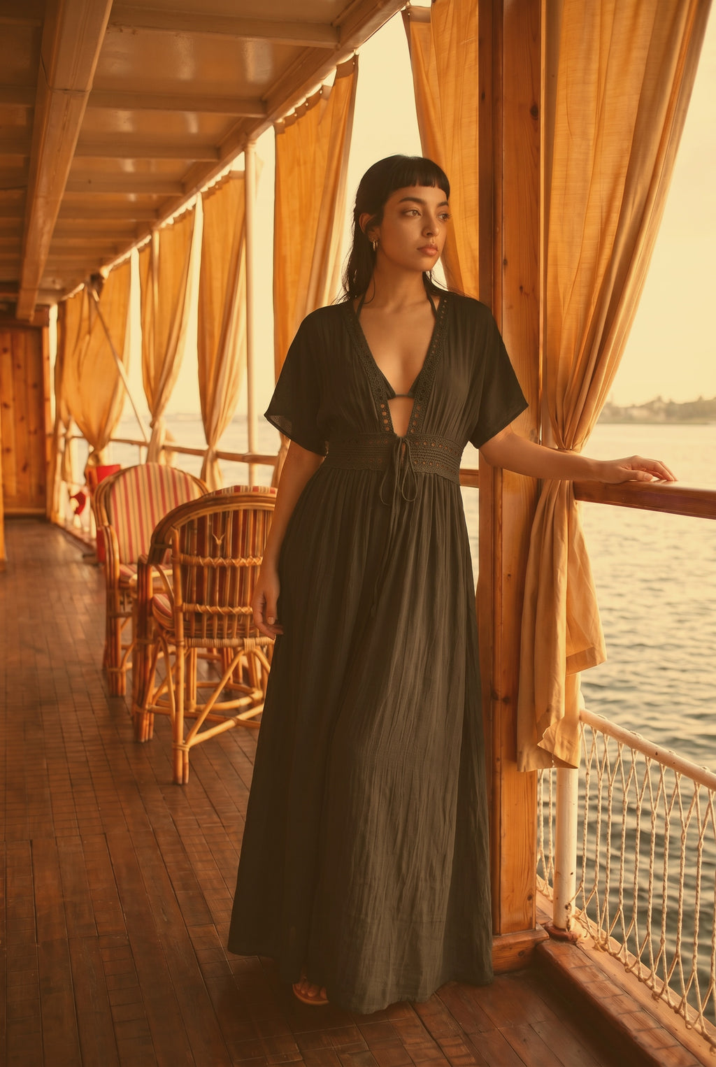 The Saltline Sheer Cover Dress
