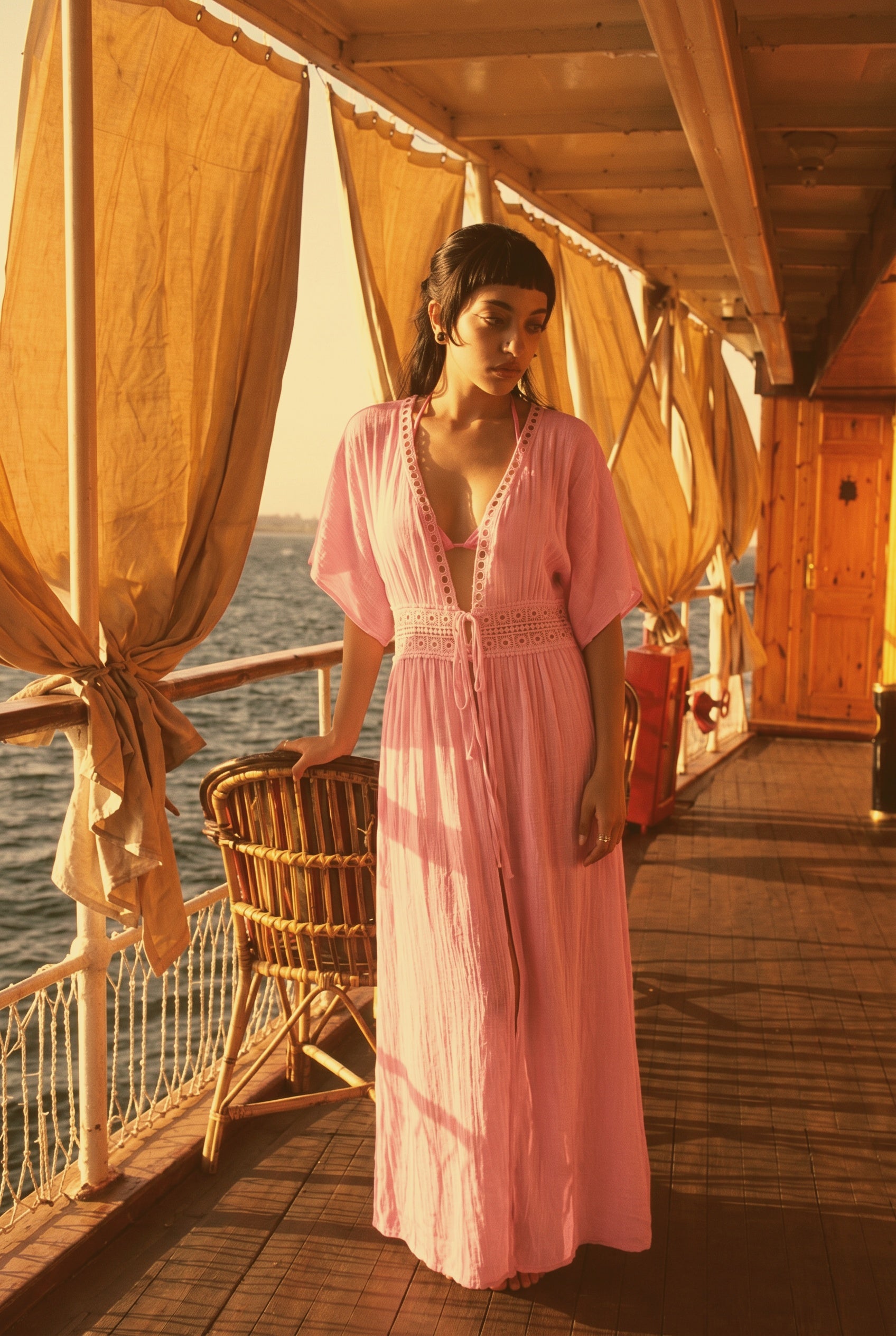 The Saltline Sheer Cover Dress