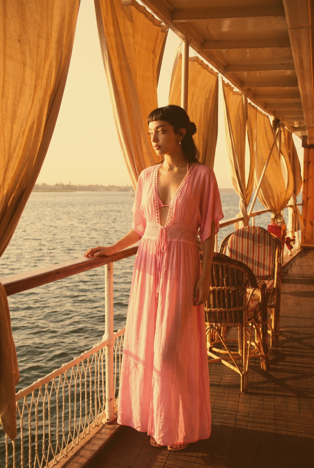 The Saltline Sheer Cover Dress