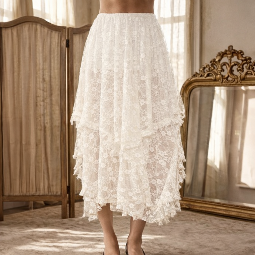 The Shadowfall Lace Skirt