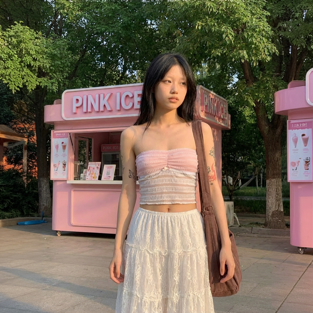 The Sugared Ribbon Lace Top