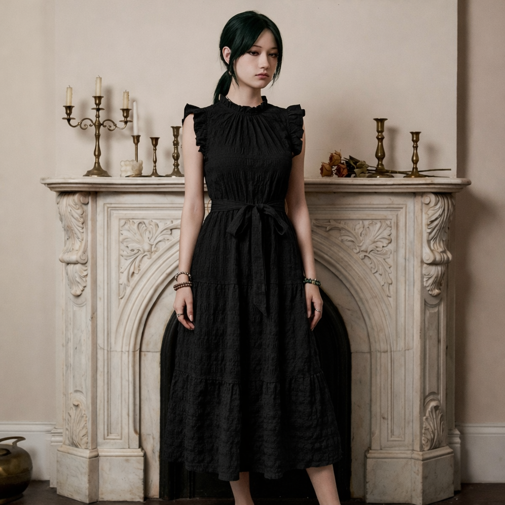 The Testament Tiered Dress