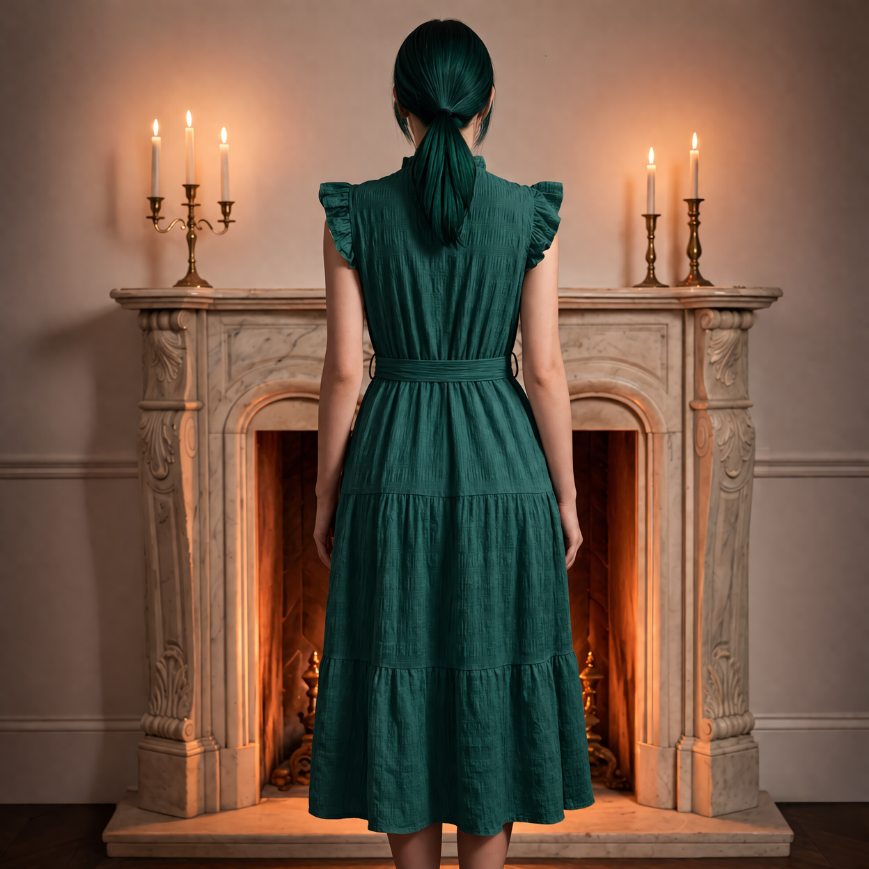 The Testament Tiered Dress